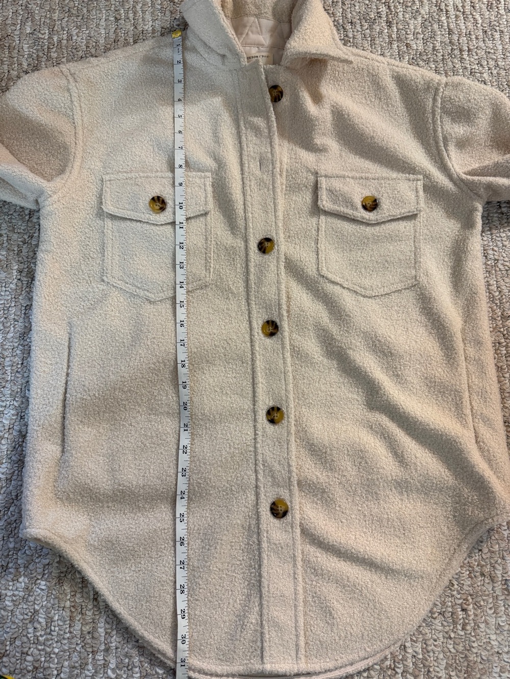 Jackson Rowe Panamint Jacket Cream Medium - Picture 10 of 11